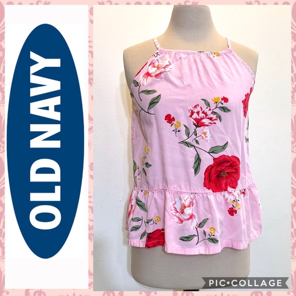 OLD NAVY Floral TankTop - Picture 1 of 7